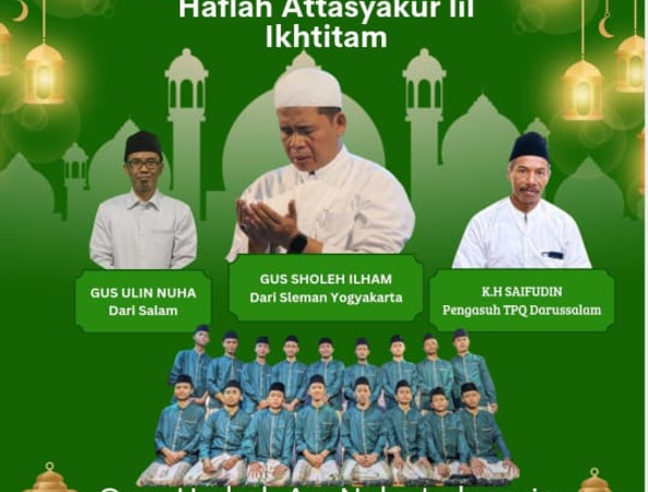 Hadirilah TPQ Darussalam Bersholawat